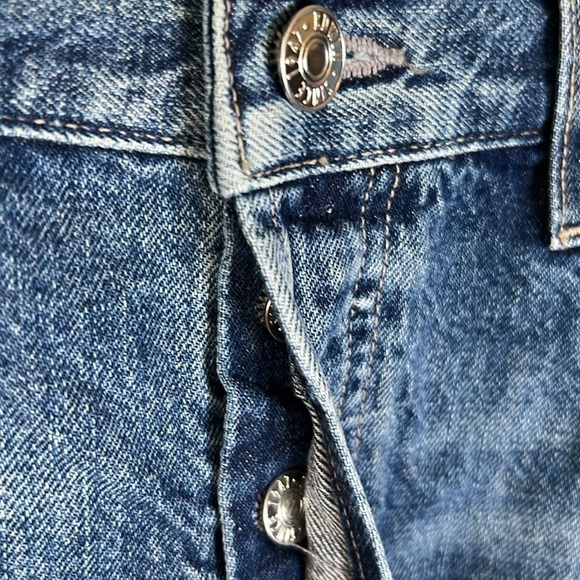 Edwin Cai Jean Cutoff Denim Shorts In Maui Size 33 - Picture 6 of 14